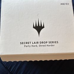 MAGIC THE GATHERING SECRET LAIR DROP SERIES party hard shred harder 