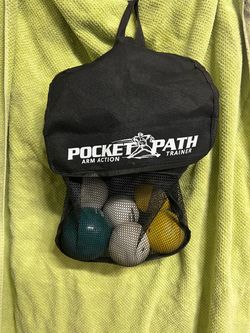 Pocket Path Arm Action Trainer – Bag and Plyo Balls