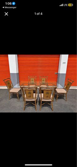 Tommy Bahama Bamboo Dining Set 🌴