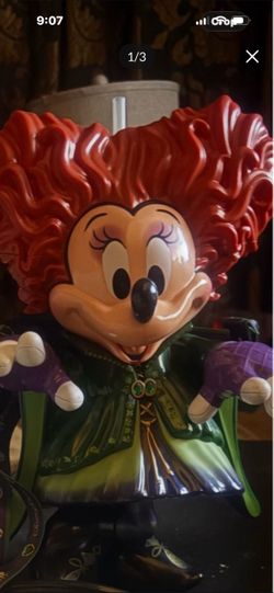 Disney Minnie Mouse Hocus Pocus Popcorn Bucket
