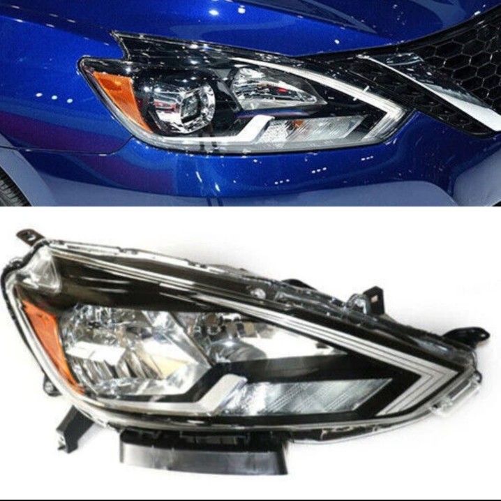 Nissan Sentra 2016-2019 4 Dr Sedan Tail Light Assembly RIGHT Passenger Side Halogen Headlamp Headlight