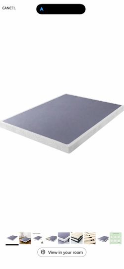 Zinus Walter Queen Box Spring / Mattress Foundation only .