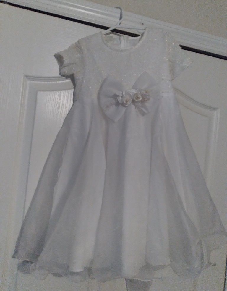 Girls Wedding /Christening Dress Size 6x
