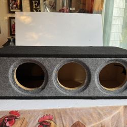 Subwoofer box for 3 6.5"Subs or midranges or Horns Etc 