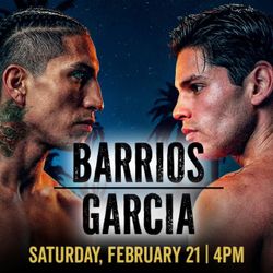 RYAN GARCIA VS MARIO BARRIOS - BOXING
