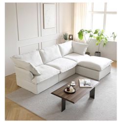 Sofa Cloud 3 Seater Plus Ottoman 