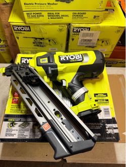 RYOBI TOOL ONLY  ONE+ HP 18V Brushless Cordless AirStrike 30° Framing Nailer NEW $265