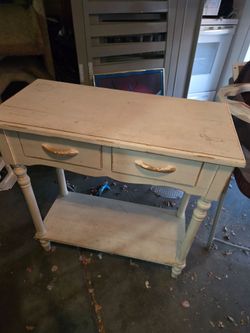 Farmhouse Style Console Table