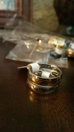 His & hers heart love rings