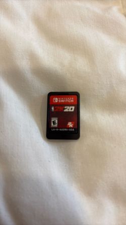 NBA 2K20 Nintendo Switch Game (No case)