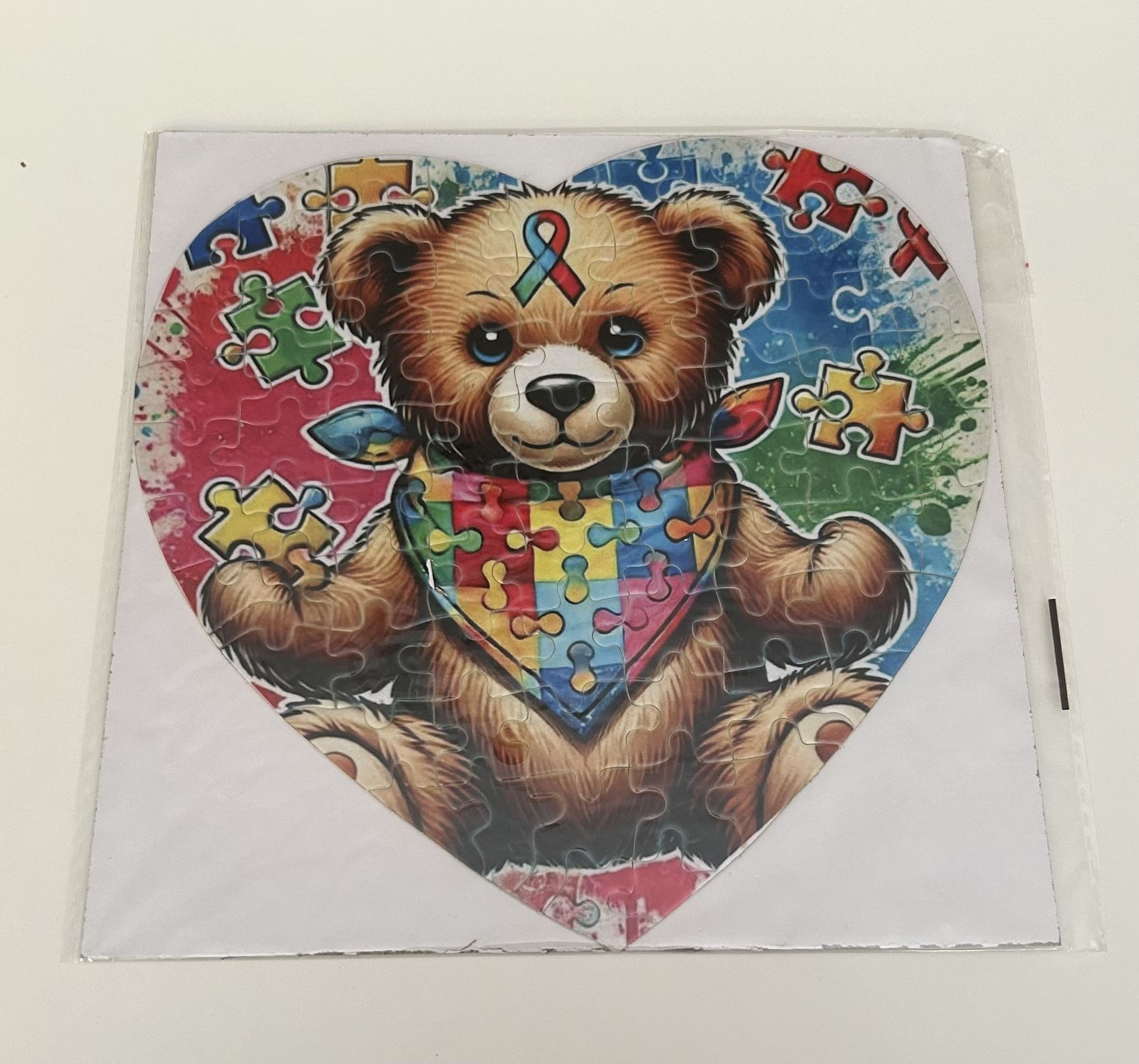 Sublimation Heart Puzzles