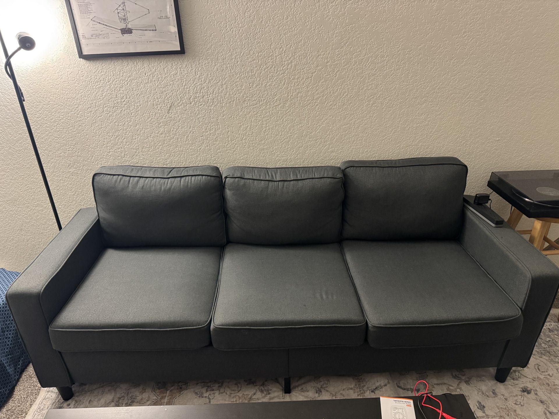 Couch With Ottoman