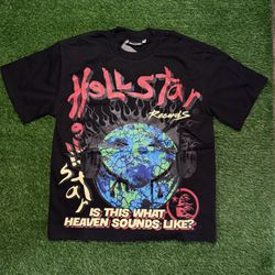Hellstar black tee size small