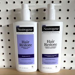 Brand New Neutrogena Hair Restore Set - $6 For Both