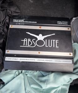 Absolute USA Amp 1200 watts