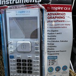 TI Nspire CX II Graphing Calculator 
