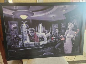 "Java Dreams" framed art