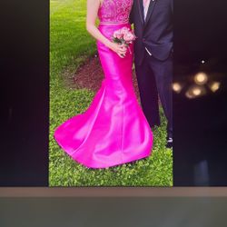 Prom Gown. Rachel Allan Design