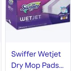 Swiffer Wetjet Dry Mop Pads...