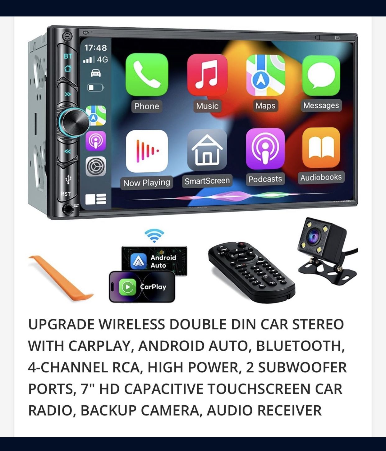 Car Audio Bluetooth Stereo Touchscreen With Dash Can