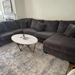 Like New! 3-Piece Grey Sectional