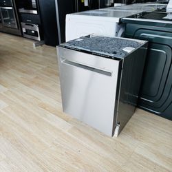 Brand-New Brama 24" Standard Tub Top Control Dishwasher, BRDW2400SS 