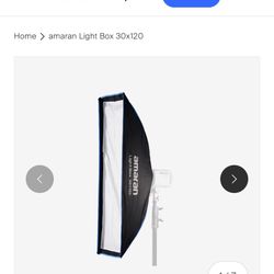 amaran light box strip box