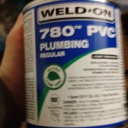 Blue And Purple Pipe Glue