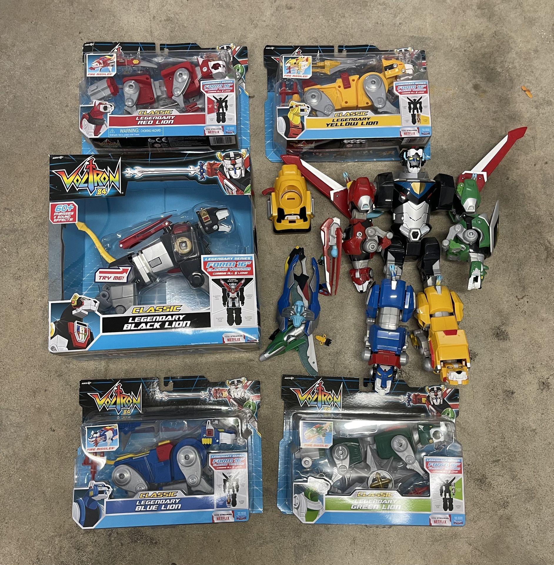 Voltron Toy Collection 