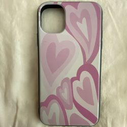 Pink Hearts iPhone Case