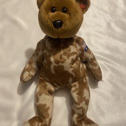 TY Beanie Baby - HERO the Military Bear (UK Exclusive Version) (8.5 inch)