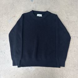 Maison Margiela Black Knit Sweater, Size Medium, Brand New