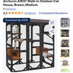 Catio/ Cat Play Pen/ Cat Patio