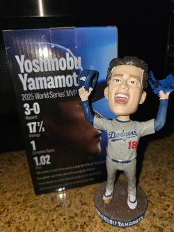 Yoshinobu Yamamoto 2026 Los Angeles Dodgers Bobblehead, New