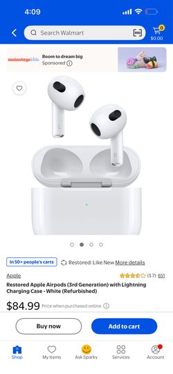 Apple air pods 65$
