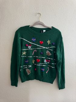 Green Christmas Crewneck