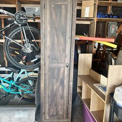 Modern Farmhouse Wide Storage Cabinet