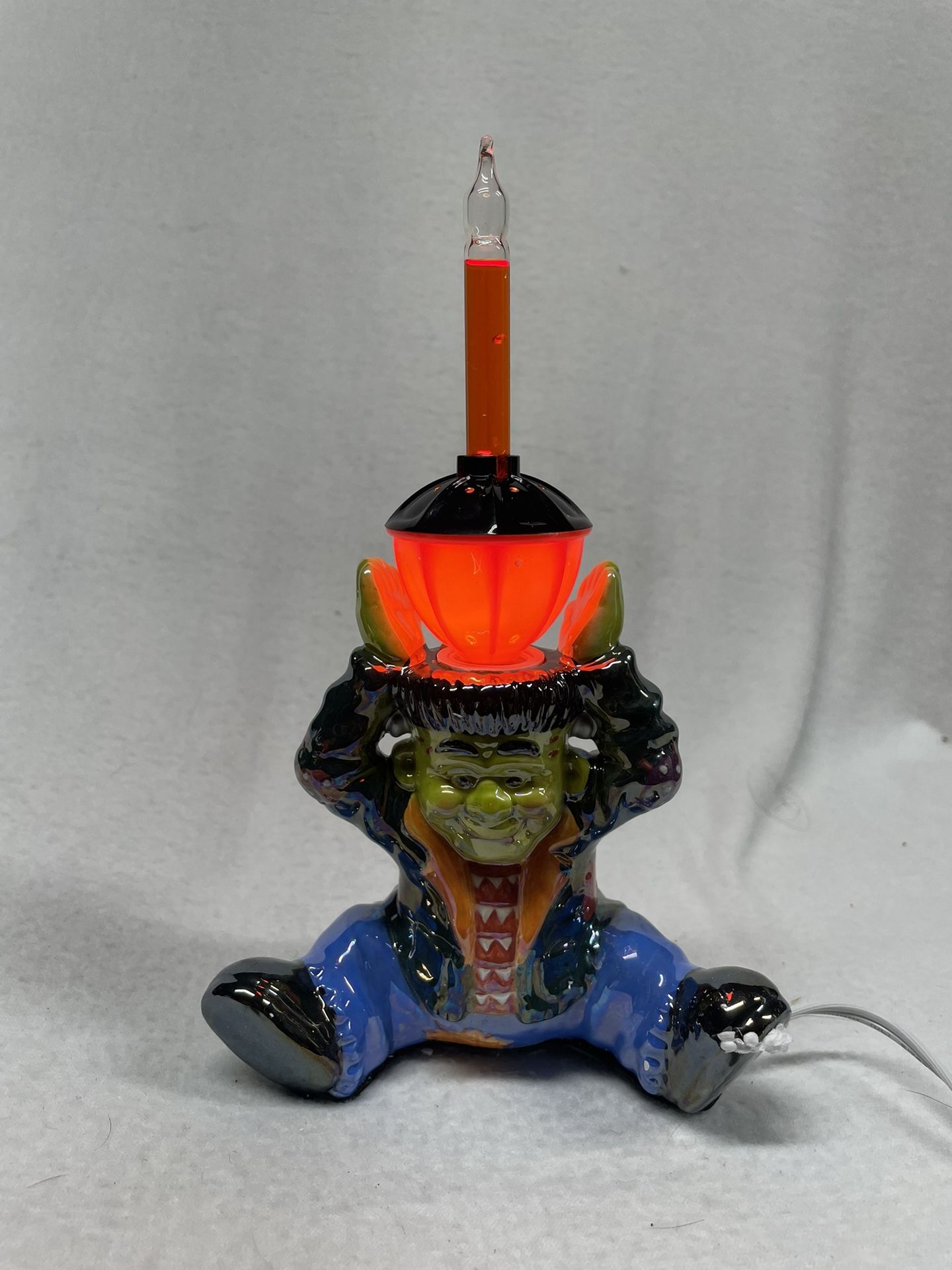 vintage 9 frankenstein light lamp halloween works
