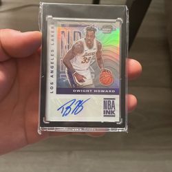 Dwight Howard Lakers Optic Autograph