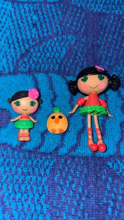 Lalaloopsy   Mini. Doll. Mango. Tiki wiki.  &. Sister.  & pet