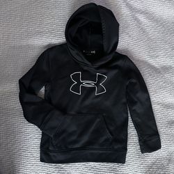 Under Armor Black Warm Boys Hoodie 6