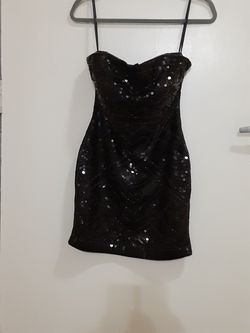 BEBE sequence dress