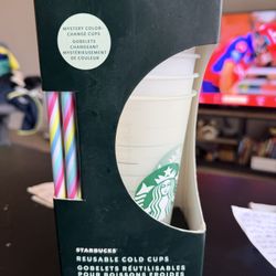 Starbucks Reusable Cold Cups set of 5