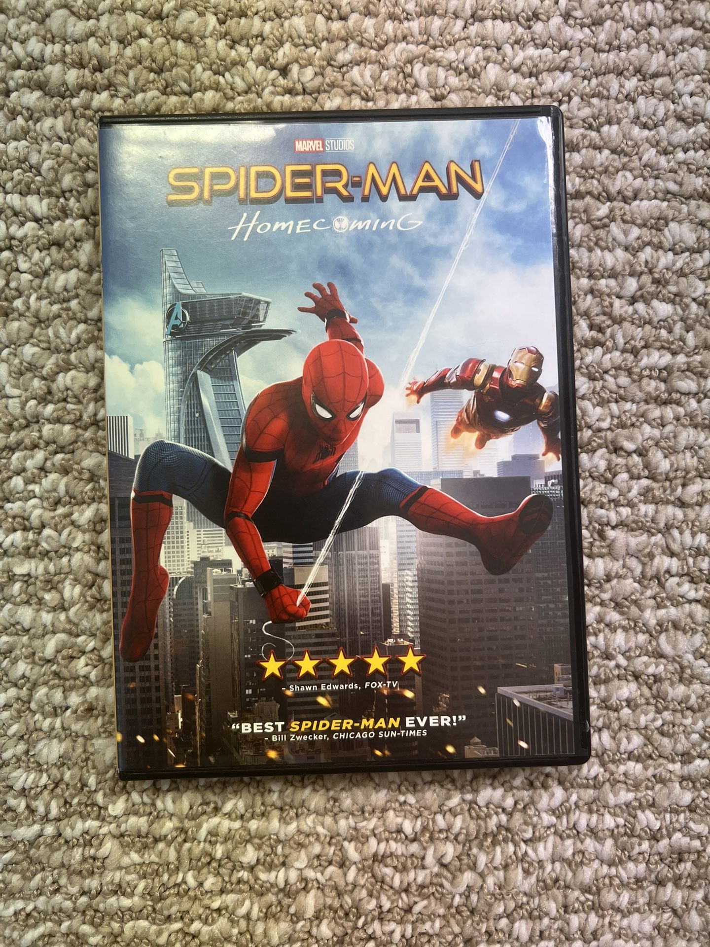 Spider Man Homecoming DVD