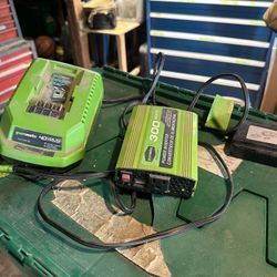 Greenworks inverter And charger 