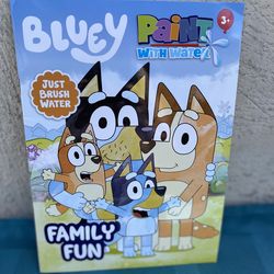 Bluey Paint With Water Book…