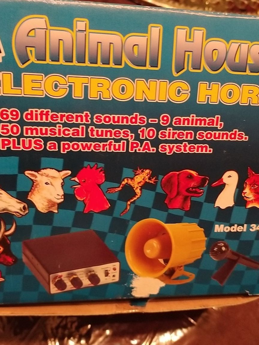 Animal House Electronic Horn