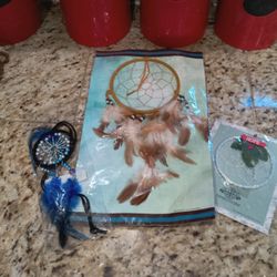 Set Of 3 Dreamcatchers 