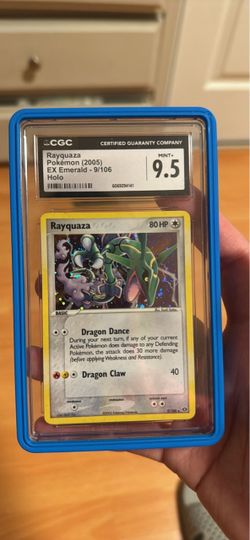 Rayquaza EX Emerald cgc 9.5