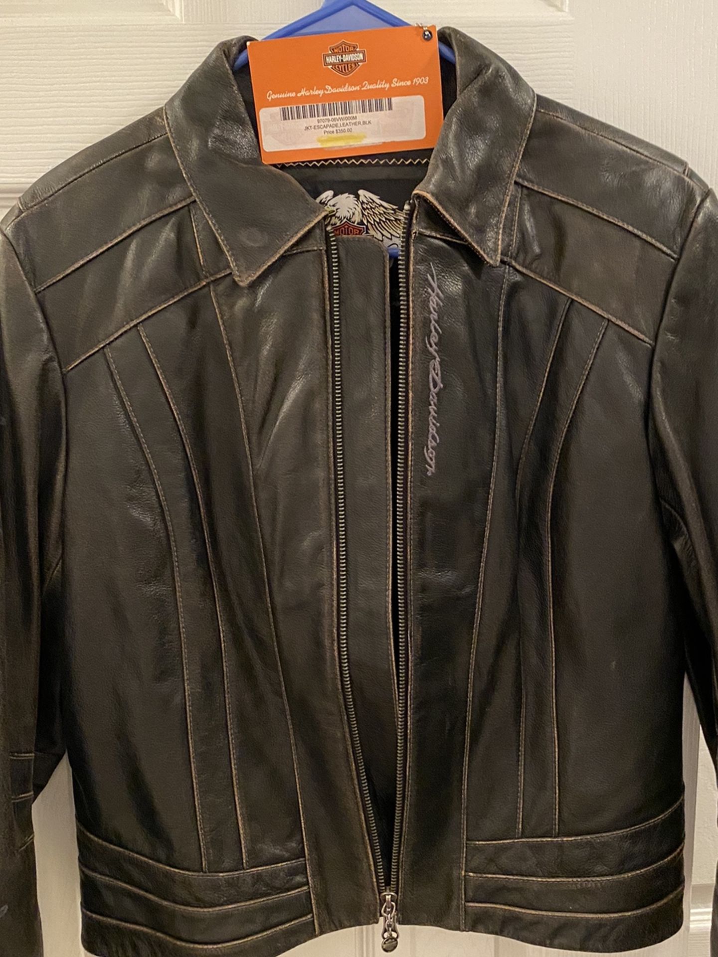 Women’s Leather Harley Jacket